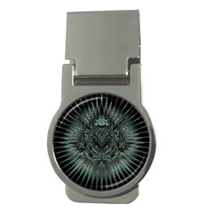 Abstract Art Fractal Artwork Money Clips (round)  by Pakrebo