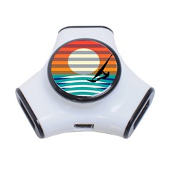 Waves Windsurfer Sun 3-port Usb Hub by Ravend