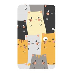 Seamless Pattern Cute Cat Cartoons Memory Card Reader (rectangular) by Wegoenart