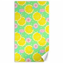 Green Lemons Canvas 40  X 72  by ConteMonfrey