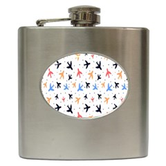 Sky Birds - Airplanes Hip Flask (6 Oz) by ConteMonfrey