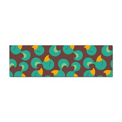 Vector-illustration-seamless-pattern-with-cartoon-duck Sticker Bumper (10 Pack) by Wegoenart