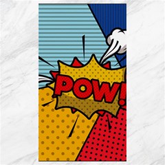 Pow Word Pop Art Style Expression Vector Canvas 40  X 72  by Wegoenart