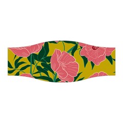 Pink Flower Seamless Pattern Stretchable Headband by Wegoenart