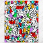 Graffit Characters Seamless Pattern Art Canvas 16  x 20  15.75 x19.29  Canvas - 1