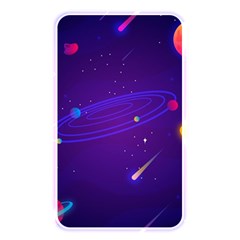 Cartoon Galaxy With Stars Background Memory Card Reader (rectangular) by danenraven