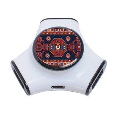 Armenian Carpet 3-port Usb Hub by Gohar