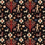 Carpet-symbols Play Mat (Square) Front