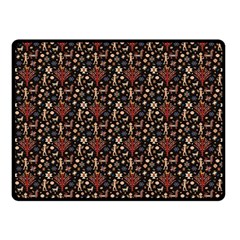 Carpet Symbols Double Sided Fleece Blanket (small)  by Gohar