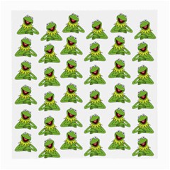 Kermit The Frog Medium Glasses Cloth (2 Sides) by Valentinaart