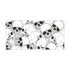 Skull Pattern Yoga Headband by Valentinaart