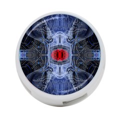 Art Robot Artificial Intelligence Technology 4-port Usb Hub (one Side) by Ravend