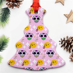 Skullsun Christmas Tree Ornament (two Sides) by Sparkle