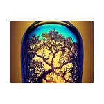 Flask Bottle Tree In A Bottle Perfume Design Flano Blanket (Mini) 35 x27  Blanket Front