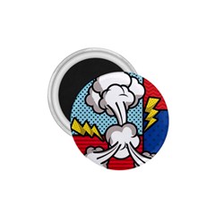 Rays Smoke Pop Art Style Vector Illustration 1 75  Magnets by Pakemis