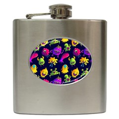 Space Patterns Hip Flask (6 Oz) by Pakemis