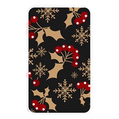 Christmas Pattern With Snowflakes Berries Memory Card Reader (rectangular) by Uceng