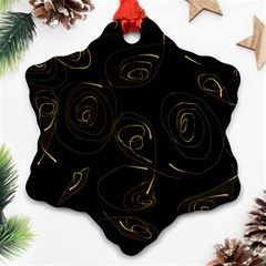 Fish 711 Snowflake Ornament (two Sides) by Mazipoodles