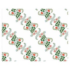 Background Ornamental Pattern Graphic Seamless Flano Blanket (medium) by Pakemis