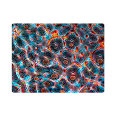 Fractal Black Texture Wallpaper Art Design Art Flano Blanket (mini) by Pakemis