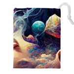 Quantum Physics Dreaming Lucid Drawstring Pouch (4XL) Front