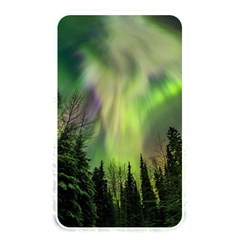 Aurora Borealis In Sky Over Forest Memory Card Reader (rectangular) by danenraven