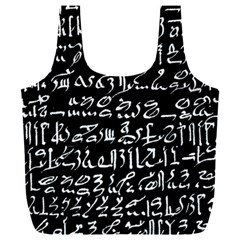 Sanscrit Pattern Design Full Print Recycle Bag (xxxl) by dflcprintsclothing