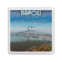 Napoli - Vesuvio Memory Card Reader (square) by ConteMonfrey