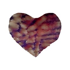 Couds Standard 16  Premium Flano Heart Shape Cushions by StarvingArtisan
