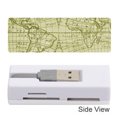 Vintage Mapa Mundi  Memory Card Reader (stick) by ConteMonfrey