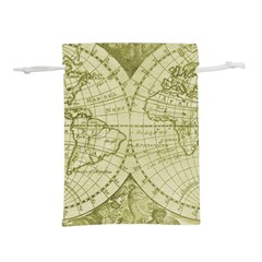 Vintage Mapa Mundi  Lightweight Drawstring Pouch (l) by ConteMonfrey