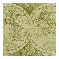 Vintage Mapa Mundi  Banner And Sign 3  X 3  by ConteMonfrey