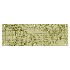 Vintage Mapa Mundi  Banner And Sign 6  X 2  by ConteMonfrey