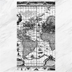 Antique Mapa Mundi Revisited Canvas 40  X 72  by ConteMonfrey