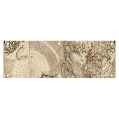 Mapa Mundi - 1774 Banner And Sign 6  X 2  by ConteMonfrey