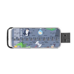Dnd Portable Usb Flash (one Side) by NerdySparkleGoth