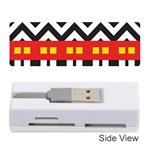 Shapes Rows Memory Card Reader (Stick) Front