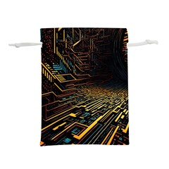 Data Technology Coding Pattern Lightweight Drawstring Pouch (s) by Jancukart