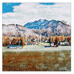 Trentino Alto Adige, Italy  Square Satin Scarf (36  X 36 ) by ConteMonfrey
