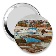 Alone On Gardasee, Italy  3  Handbag Mirrors by ConteMonfrey