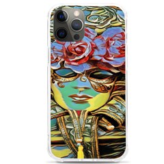 Carnival Mask - Venetian Mask - Italy Vintage Iphone 12 Pro Max Tpu Uv Print Case by ConteMonfrey
