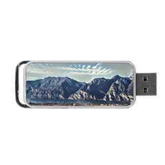 Lake In Italy Portable Usb Flash (one Side) by ConteMonfrey