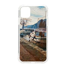 Boats On Gardasee, Italy  Iphone 11 Tpu Uv Print Case by ConteMonfrey