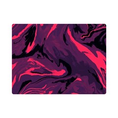 Abstract Pattern Texture Art One Side Premium Plush Fleece Blanket (mini) by Jancukart