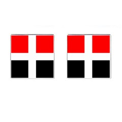 Arpitania Flag Cufflinks (square) by tony4urban