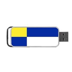 Bratislavsky Flag Portable Usb Flash (one Side) by tony4urban