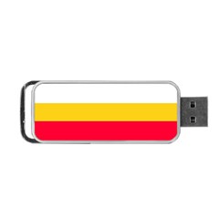 Malopolskie Flag Portable Usb Flash (two Sides) by tony4urban