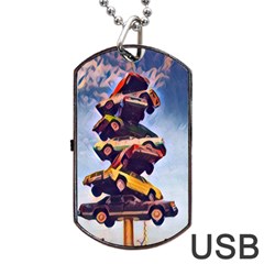 Berwyn Car Kebob Dog Tag Usb Flash (one Side) by StarvingArtisan