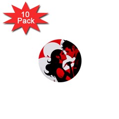 3 - Science Love And Art 2 - Science Love And Art 1  Mini Buttons (10 Pack)  by LemonPear