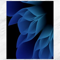 Abstract Blue Background Canvas 16  X 20  by artworkshop